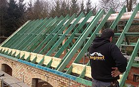 construction de toiture à Nivelles