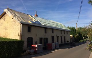 construction toiture à Nivelles
